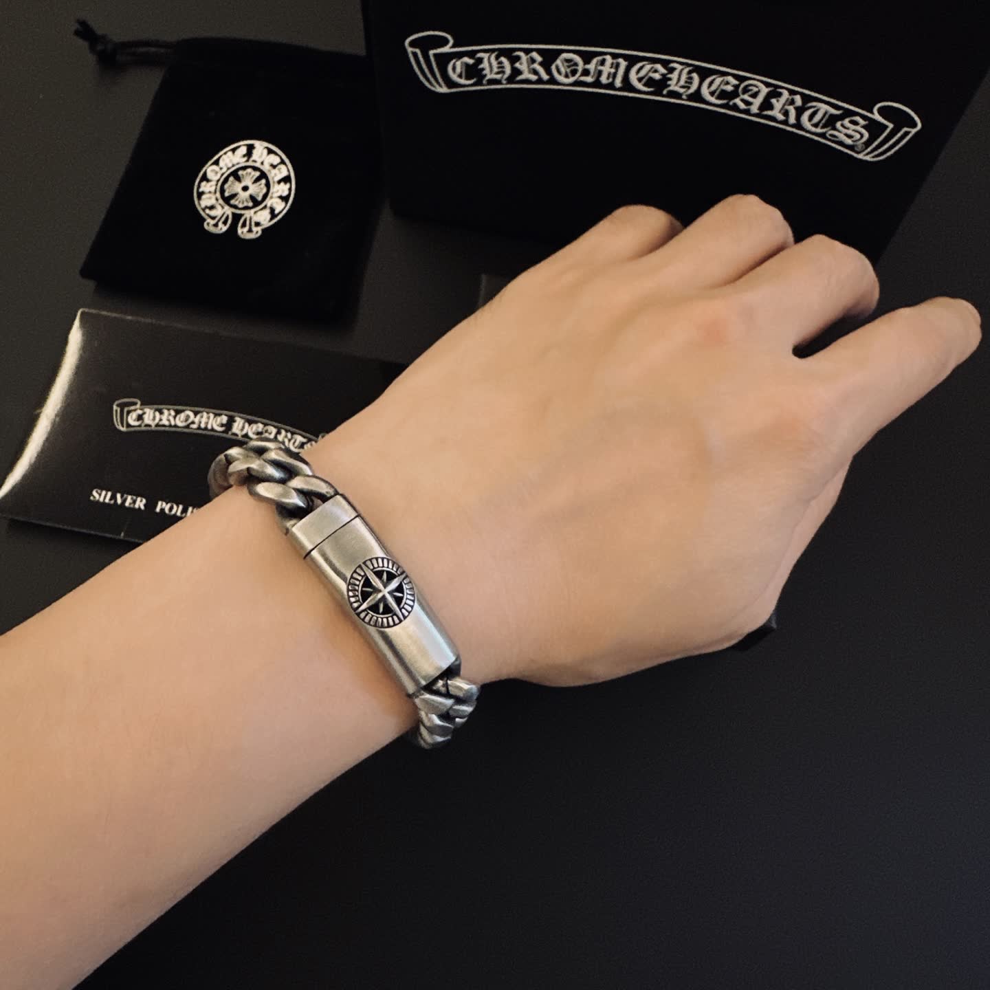 Chrome Hearts Silver Bracelet